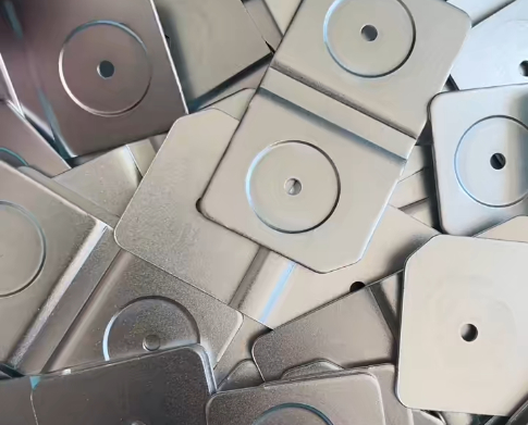 Precision aluminum stamping process for custom metal components. Used in automotive body panels, electronic enclosures, and aerospace structures. Request a quote today.